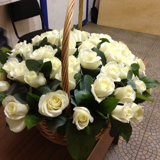 Photo taken at AMF (flower delivery company) office by Nep N. on 11/16/2012