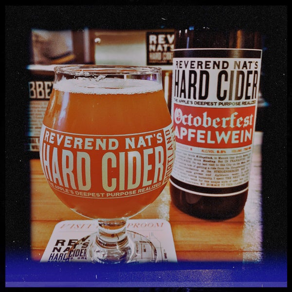 Photo taken at Reverend Nat&#39;s Hard Cider by Sascha W. on 9/22/2019