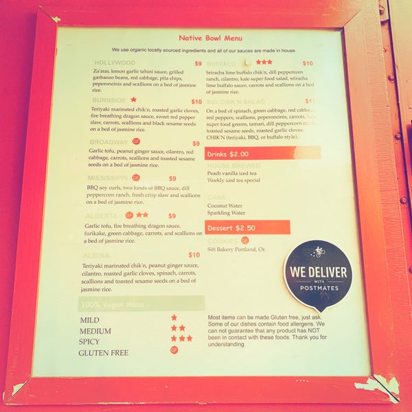 Native Bowl Boise 4237 N Mississippi Ave