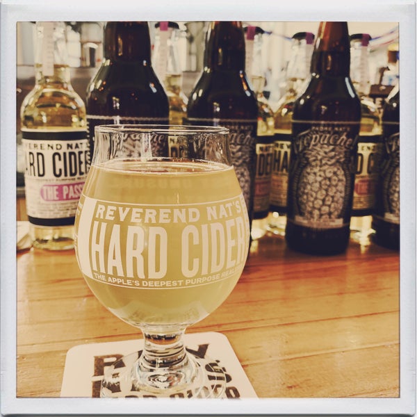 Photo taken at Reverend Nat&#39;s Hard Cider by Sascha W. on 6/30/2019