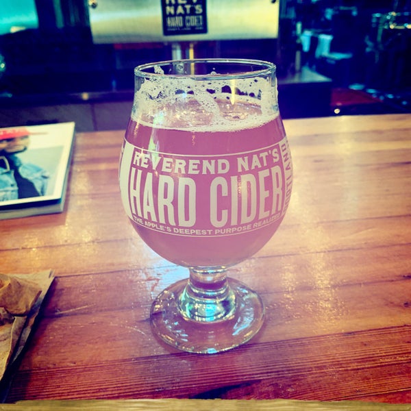 Photo taken at Reverend Nat&#39;s Hard Cider by Sascha W. on 9/8/2019