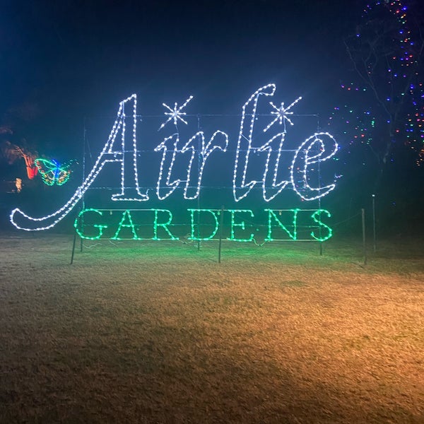 Photo taken at Airlie Gardens by Kaylee H. on 11/28/2021
