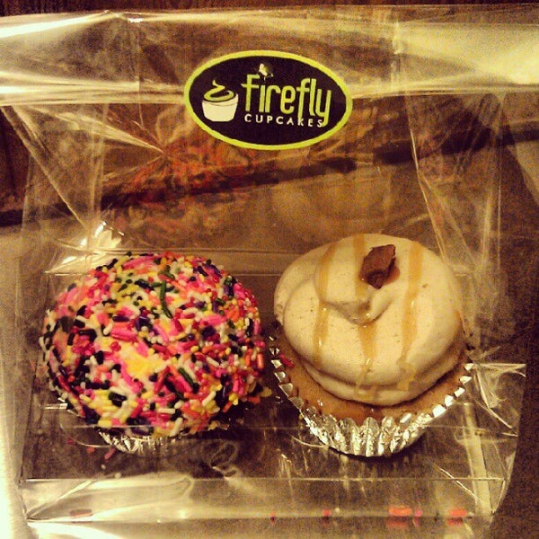 Photo taken at Firefly Cupcakes by Angela Z. on 9/15/2012