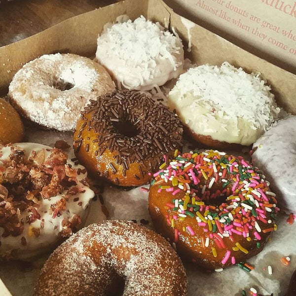 Photo taken at Duck Donuts by Angela Z. on 9/2/2015