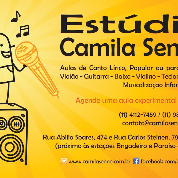 Aulas de Canto Popular