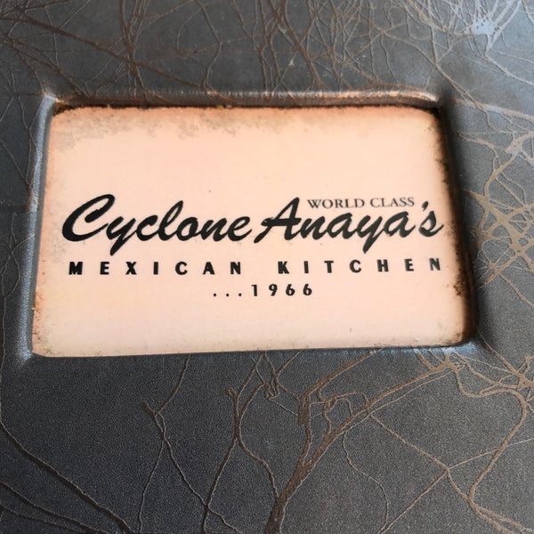 Снимок сделан в Cyclone Anaya&#39;s Mexican Kitchen пользователем Kevin W. 8/8/2017