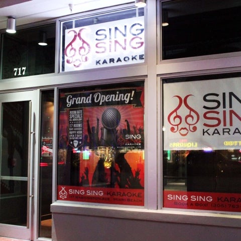 Photo taken at Sing Sing Karaoke - Miami Beach by Karaoke Q. on 12/8/2012