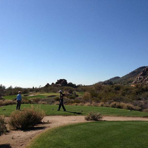 Photo taken at Boulders Golf Club by Devin M. on 2/14/2013