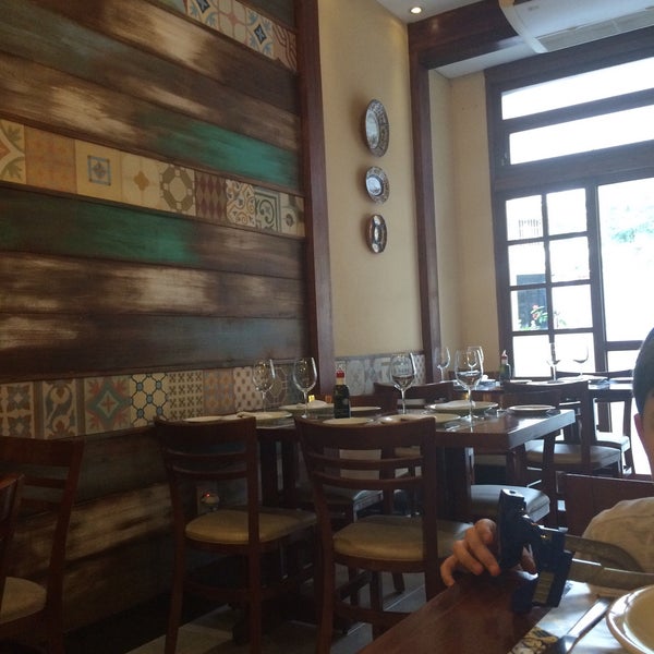 Photo taken at Alfaia Restaurante by Aline A. on 7/27/2015