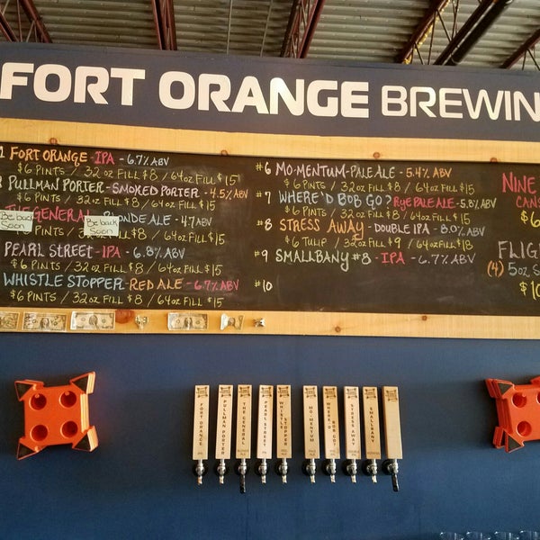 6/16/2018 tarihinde Lori V.ziyaretçi tarafından Fort Orange Brewing'de çekilen fotoğraf