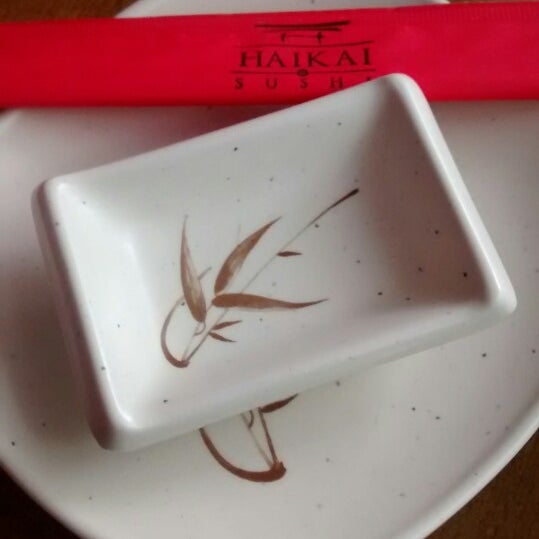 Photo taken at Haikai Sushi by Eng Diego N. on 6/15/2014