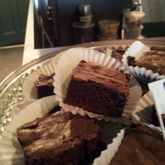Brownies just came out of the oven!