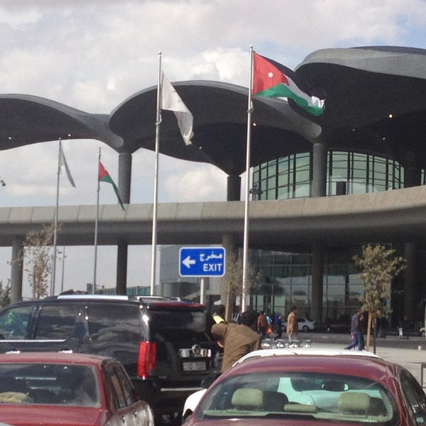 Photo taken at Queen Alia International Airport (AMM) by Luma Q. on 4/18/2013