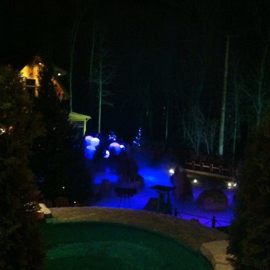 Photo taken at Spa Le Finlandais by Catherine M. on 11/5/2012
