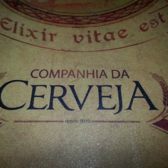 Снимок сделан в Companhia da Cerveja пользователем Stephania B. 2/3/2013