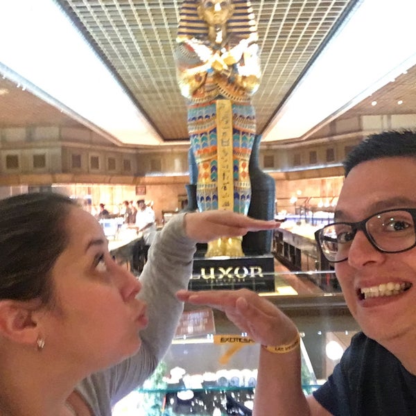 Photo taken at The Buffet at Luxor by Fernanda P. on 9/26/2017