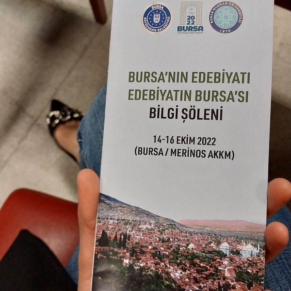 Photo taken at Atatürk Kongre Kültür Merkezi by Cansu U. on 10/14/2022