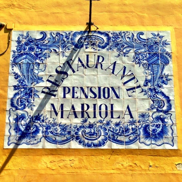4/13/2013 tarihinde Frank M.ziyaretçi tarafından Restaurante Pensión Mariola'de çekilen fotoğraf