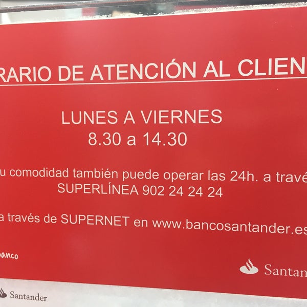 Banco Santander Bank In Getafe foursquare