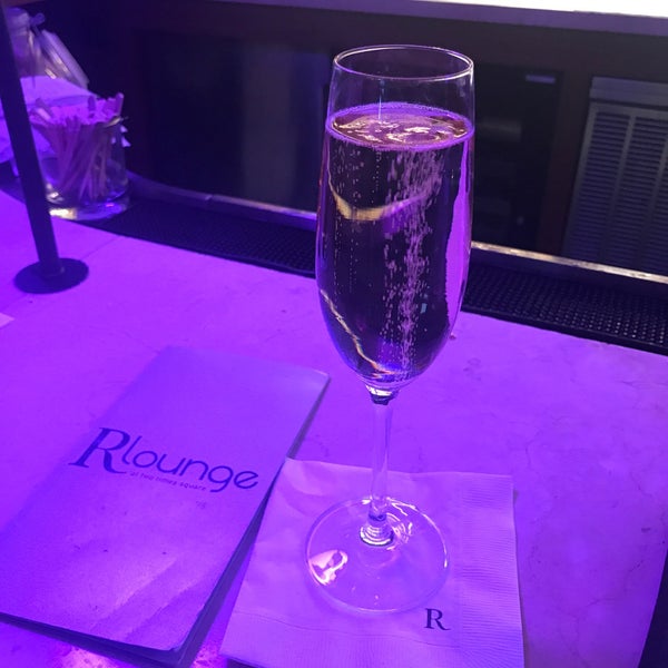 Photo taken at R Lounge at Two Times Square by Lauren B. on 4/21/2018