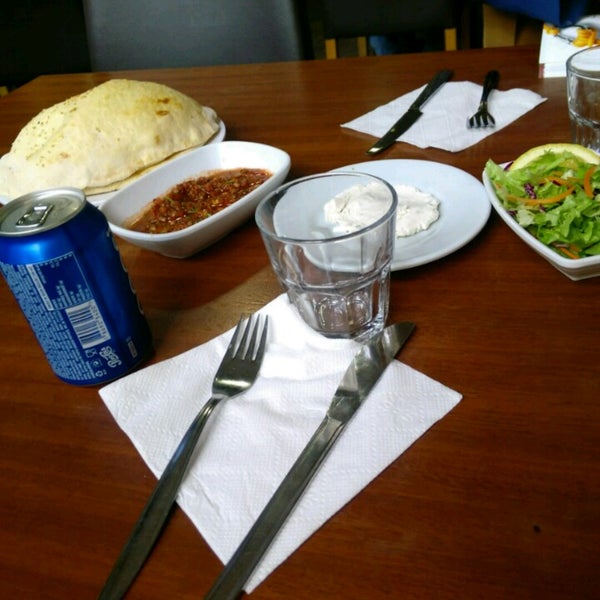 Photo taken at Şanlıurfa İskender Kebap Restaurant by Melahat A. on 4/17/2017