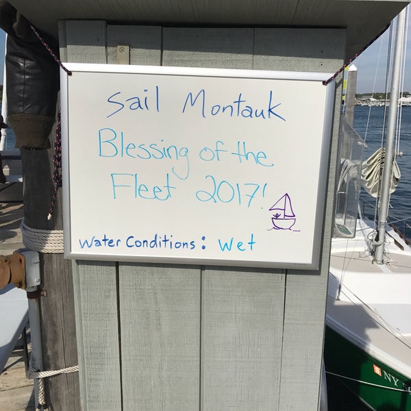 6/12/2017 tarihinde Ekta D.ziyaretçi tarafından Montauk Yacht Club'de çekilen fotoğraf