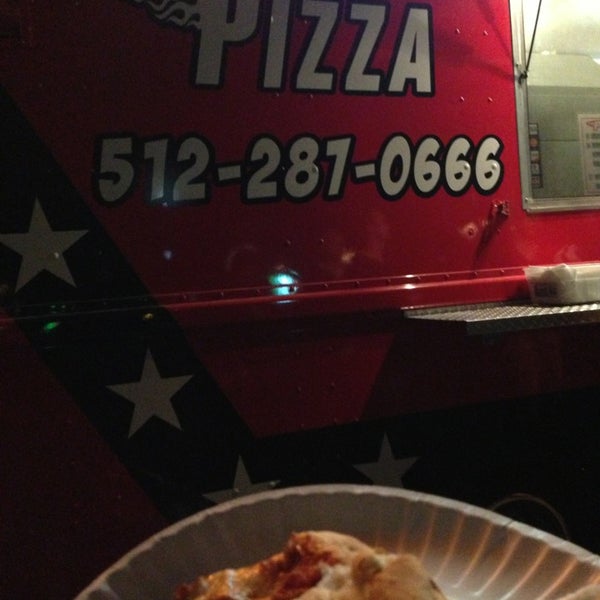 Photo taken at Stony&#39;s Pizza Truck by neo23 on 3/9/2013