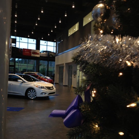 Photo taken at Johnson Hyundai of Apex by Jeni D. on 12/12/2012