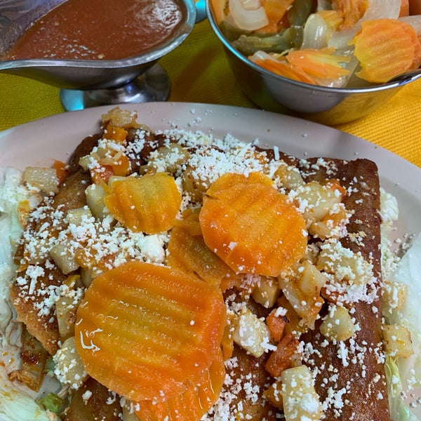 Las enchiladas placeras de Morelia - su sabor aqui es único 👍🏼
