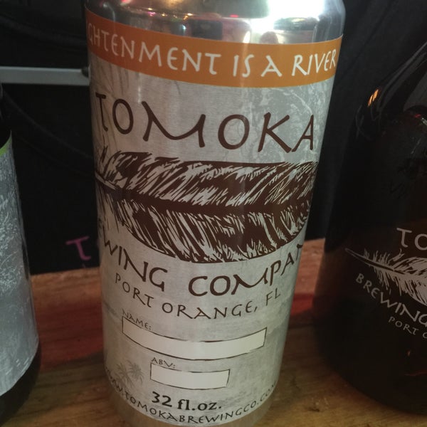 Photo taken at Tomoka Brewing Co by Carla M. on 1/1/2016
