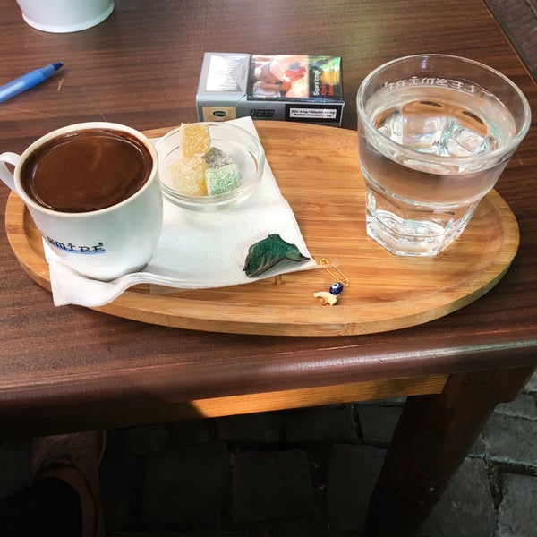 Photo taken at Lesmire Cafe &amp; Meyhane by Özlem A. on 9/26/2017