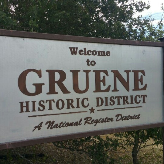 Photo taken at Gruene Historic District by kat S. on 10/25/2015