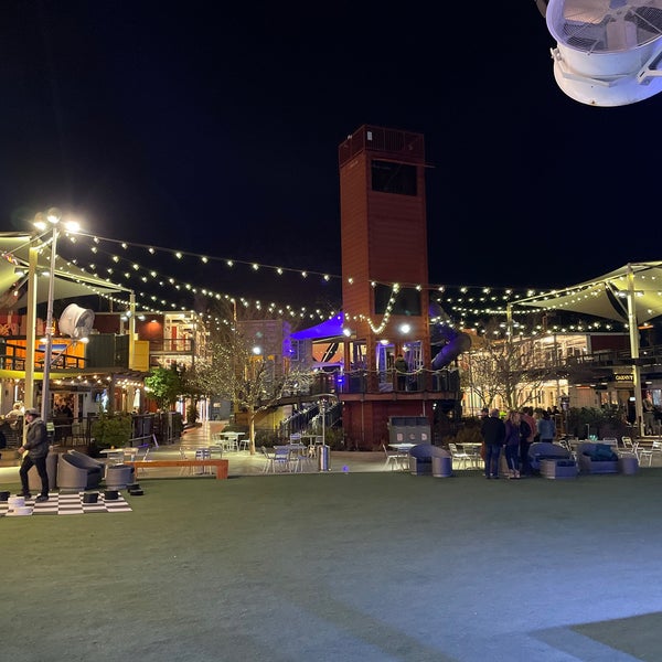 Photo taken at Downtown Container Park by Stephen S. on 1/30/2022