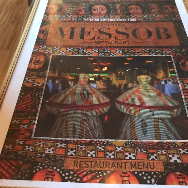 Foto tomada en Messob Ethiopian Restaurant  por Stephen S. el 7/16/2018