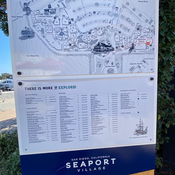 รูปภาพถ่ายที่ Seaport Village โดย Patrick O. เมื่อ 7/10/2023