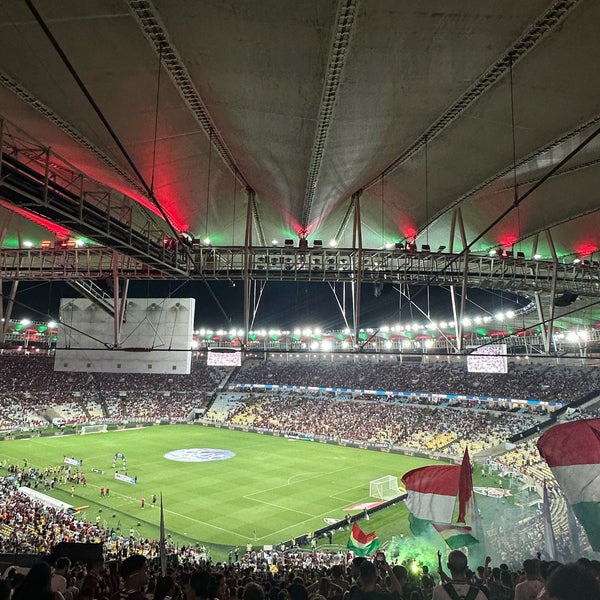 Photo taken at Mário Filho (Maracanã) Stadium by Rachel D. on 3/10/2024