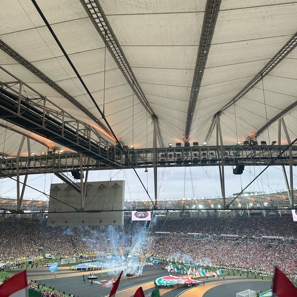 Photo taken at Mário Filho (Maracanã) Stadium by Rachel D. on 11/5/2023