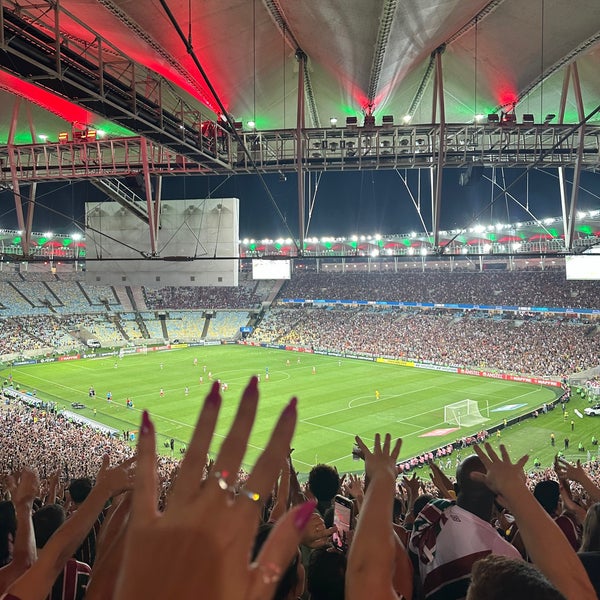 Photo taken at Mário Filho (Maracanã) Stadium by Rachel D. on 5/16/2024