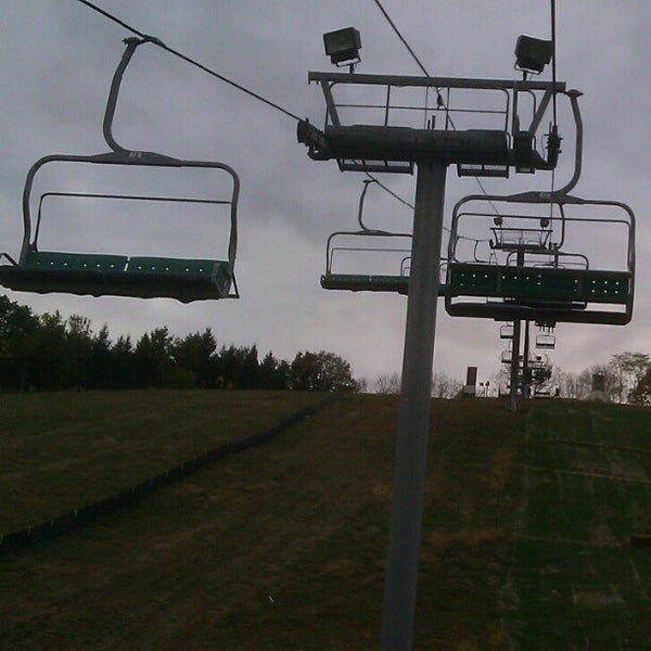 Photo taken at Hyland Ski and Snowboard Area by Brent M. on 10/6/2012