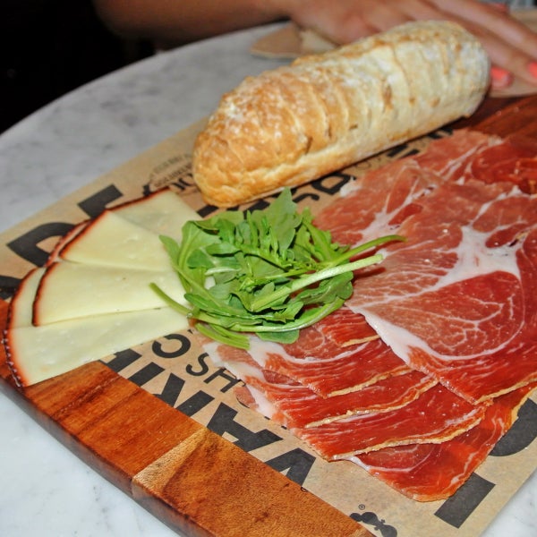 Everyone comes for the montaditos, but don't ignore the awesome platters like the Jamón Serrano & Manchego Queso Platter or gigantic pitchers of Sangria. Read all about it on WinstonWanders below!!