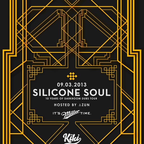 Silicone Soul | 10 years of Darkroom Dubs Tour | Hosted by Azun | 09.03.2013 SATURDAY @ Kiki ORTAKÖY