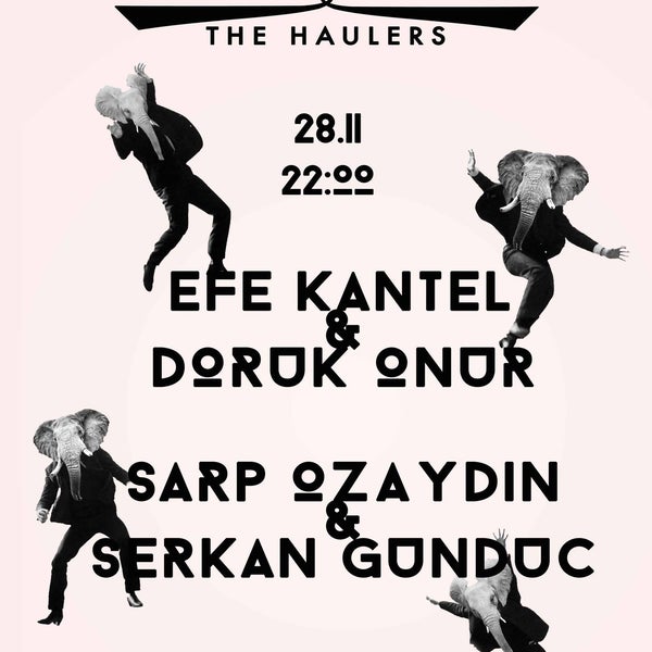 Bu akşam, B2B Showcase w / The Haulers | Haul Up!