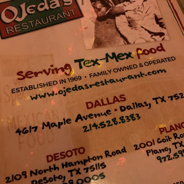 Foto diambil di Ojeda&#39;s Mexican Restaurant oleh Leo C. pada 12/17/2019