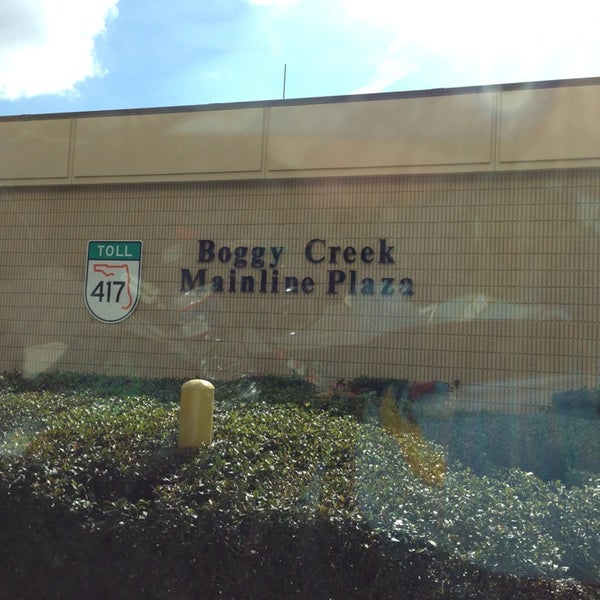 Boggy Creek Mainline Toll Plaza 369 visitors
