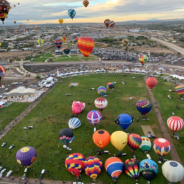 10/9/2018 tarihinde Avneesh K.ziyaretçi tarafından International Balloon Fiesta'de çekilen fotoğraf
