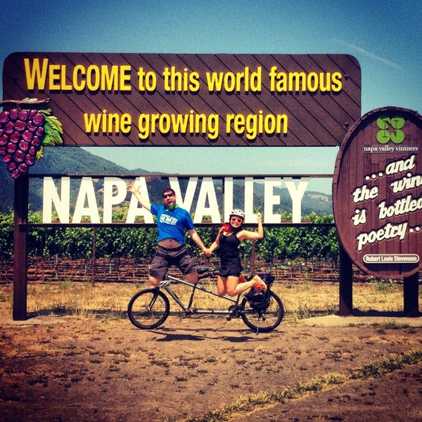 Photo taken at Napa Valley Bike Tours &amp; Rentals by Rob K. on 7/3/2013
