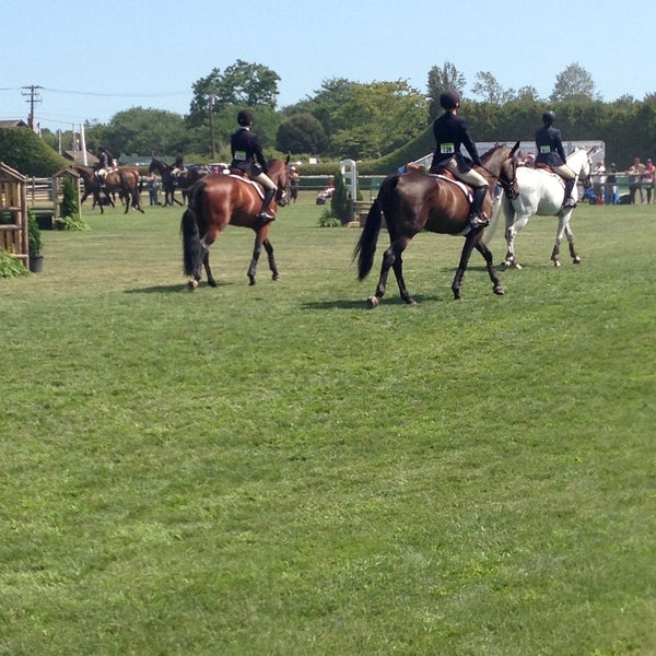 Photo taken at Hampton Classic Horse Show by Miriam N. on 8/25/2013
