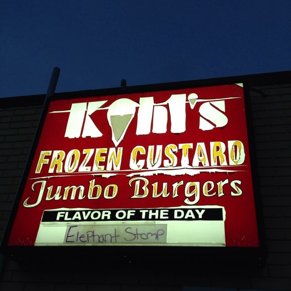 Kohl's Custard And Burgers Burger Joint in Wrightsville Beach