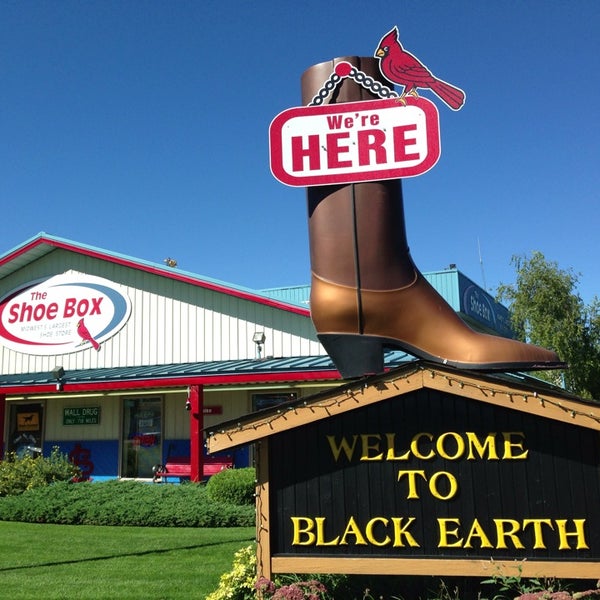 shoe box black earth