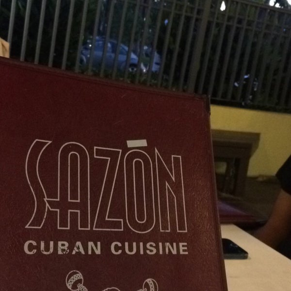 Photo taken at Sazon Cuban Cuisine by REEM🍀 on 1/22/2015